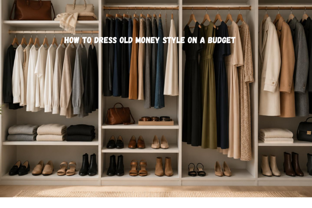 How to Dress Old Money Style on a Budget
