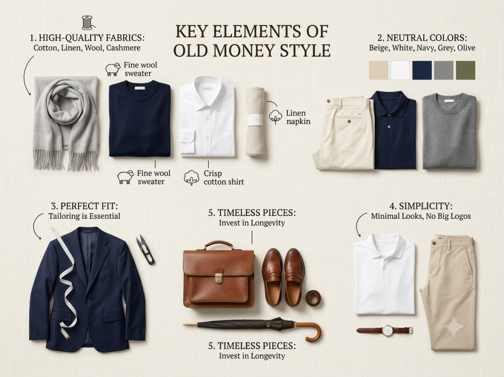 Key Elements of Old Money Style.